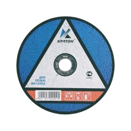 Круг отрезной по металлу A24TBF (115х3.0х22.2 мм) Кратон 1 07 02 006