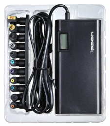 Адаптер питания Ippon SD90U, 15 - 19.5 В, 4.5A, 90Вт, черный [sd90u black]