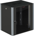 Шкаф коммутационный SYSMATRIX WP 6312.910 настенный, стеклянная передняя дверь, 12U, 600x585x350 мм