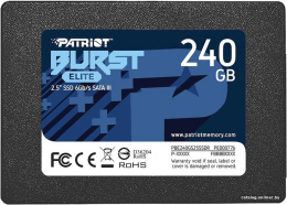 Накопитель SSD Patriot SATA-III 240GB PBE240GS25SSDR Burst Elite 2.5"