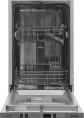 Встраиваемая посудомоечная машина Gorenje GV522E10S,  узкая, ширина 44.8см, полновстраиваемая, загрузка 9 комплектов