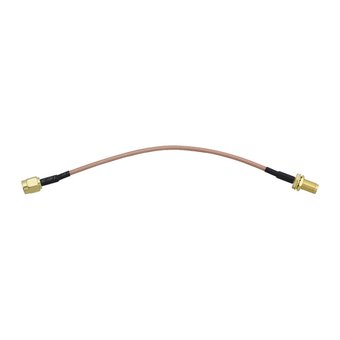 Пигтейл SMA-male - SMA-female 15 см, кабель RG-316