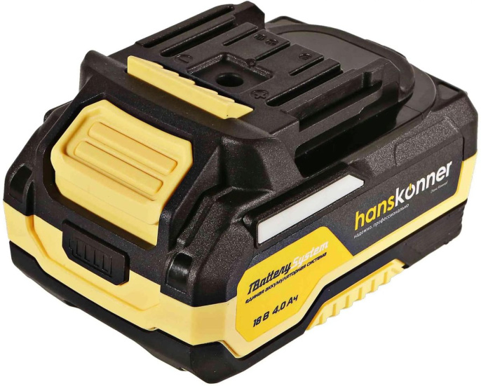 Аккумулятор Hanskonner 18 В, 1BatterySystem, 4.0 Ач HBP2004