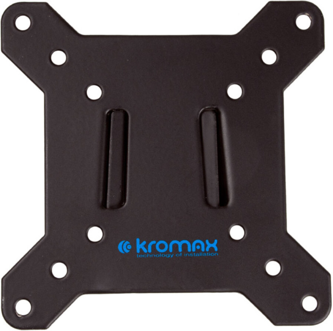 Кронштейн для телевизора Kromax VEGA-3 new, 15-32", настенный, фиксированный,  черный [24043]