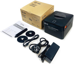 Принтер этикеток Cactus CS-TP-D410U,  черный