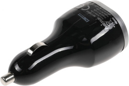 Автомобильное зарядное устройство HAMA H-173603,  3xUSB-A,  5Вт, 2.1A, черный [00173603]