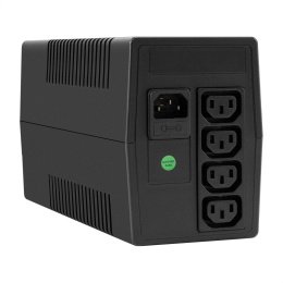 ИБП ExeGate Smart LB-400.LCD.AVR.4C13 (400VA/240W, LCD, AVR, 4*C13, батарея 12V 4.5Ah, Black) EX299623RUS