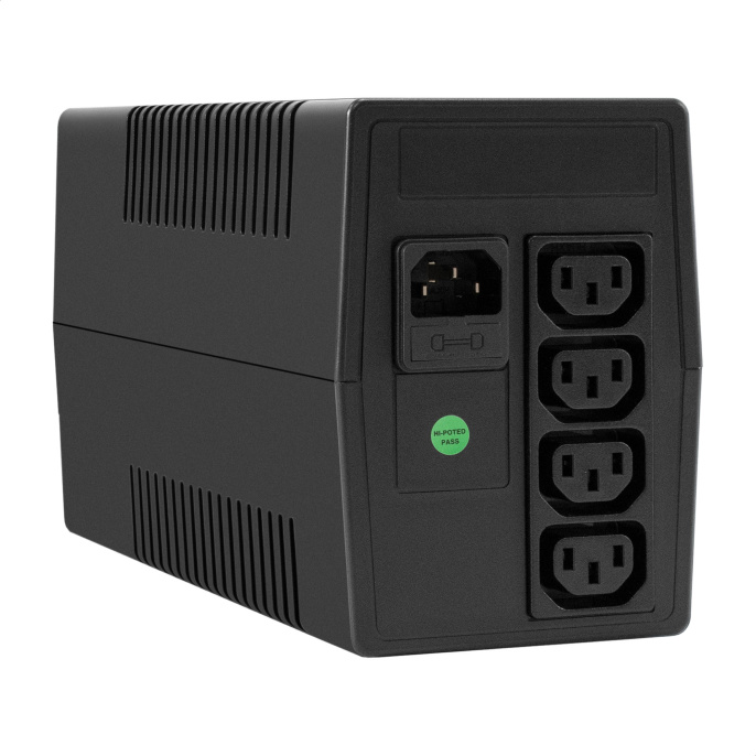 ИБП ExeGate Smart LB-400.LCD.AVR.4C13 (400VA/240W, LCD, AVR, 4*C13, батарея 12V 4.5Ah, Black) EX299623RUS