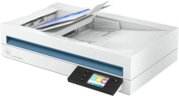 Сканер планшетный HP ScanJet Pro N4600 fnw1 20G07A A4 белый