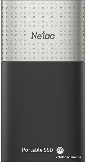 Накопитель SSD Netac USB-C 500GB NT01Z9-500G-32BK Z9 черный