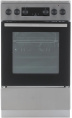 Электрическая плита Gorenje GEC5C40XAOT, стеклокерамика, электрическая, без крышки, серый