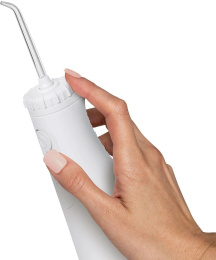 Ирригатор Waterpik Cordless Plus WF-26 портатив. 3насад. белый (WF-26 EU WHITE)
