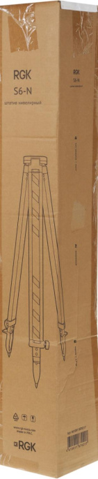 Штатив RGK S6-N , для нивелиров [4610011870217]