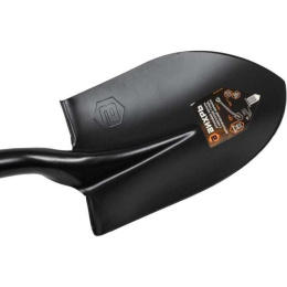 Штыковая лопата с изогнутой тулей, металлический черенок Вихрь [73/7/1/7]