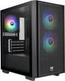 Корпус Thermaltake Versa H16 TG ARGB черный без БП mATX 4x120mm 2x140mm 1xUSB2.0 2xUSB3.0 audio bott PSU