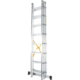 Трехсекционная лестница 8 ступеней Inforce 3x8 ЛП-03-08