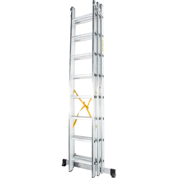 Трехсекционная лестница 8 ступеней Inforce 3x8 ЛП-03-08