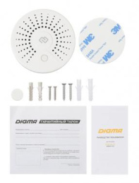 Датчик задымления Digma DiSense S1, белый [dss1]