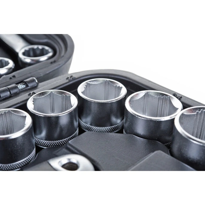 Набор инструментов Inforce 85 предметов 1/2", 1/4" Inforce, Сталь Cr-V, Профессиональный, 06-07-14