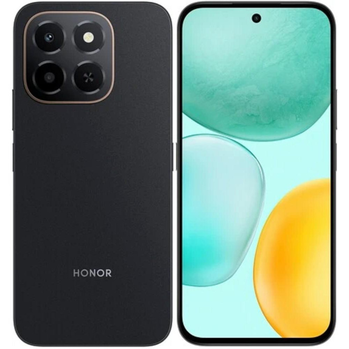 6.61" Смартфон Honor x6c 6/128Gb,  NFC,  TFT,  120Гц,  5300мAч,  полночный черный