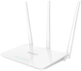 Wi-Fi роутер TENDA F3, Wi-Fi 4, N300, 2.4ГГц, 3 LAN, белый