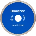 Диск отрезной алмазный Керамика (115х22.23 мм) Almarez 302115