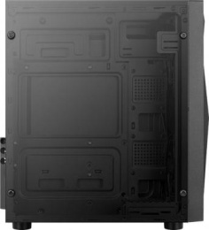 Корпус ATX Aerocool Glider Cosmo-G-BK-v1, Midi-Tower, без БП, черный