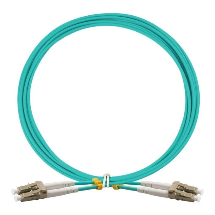 Патч-корд EXEGATE FC-D-503-LC-LC-2M-LSZH 2м, многожильный,  зеленый