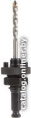 Хвостовик Milwaukee 4932464941 (для коронок по мультиматериалам BIG HAWG, центрирующее сверло, хвостовик: шестигранный 11 мм Hex)