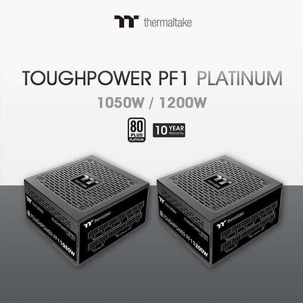 НОВИНКИ ОТ THERMALTAKE: БЛОКИ ПИТАНИЯ TOUGHPOWER PF1 TT PREMIUM EDITION МОЩНОСТЬЮ 1050 И 1200 ВТ