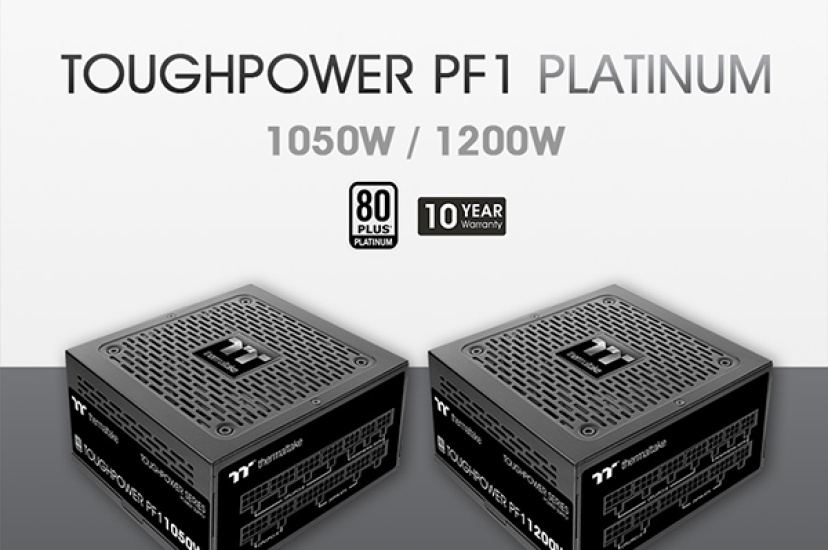 НОВИНКИ ОТ THERMALTAKE: БЛОКИ ПИТАНИЯ TOUGHPOWER PF1 TT PREMIUM EDITION МОЩНОСТЬЮ 1050 И 1200 ВТ