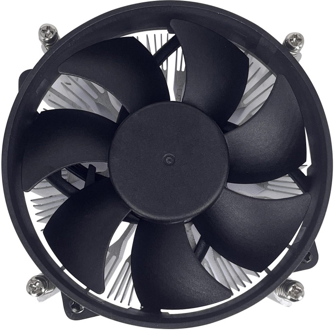 Устройство охлаждения(кулер) Digma D-CPC110-PWM3 Soc-1151/1200/2066/1700 черный 4-pin 25dB Al+Cu 110W 350gr Ret
