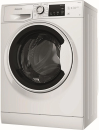 Стиральная машина HOTPOINT NSB 7225 W V RU, с фронтальной загрузкой, с паром, 7кг, 1200об/мин 869991644670