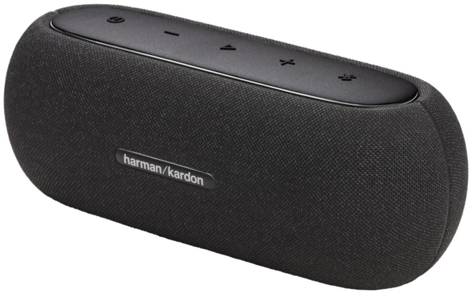 Колонка порт. Harman Kardon Luna Google Assistant, Amazon Alexa черный 40W 1.0 BT/Wi-Fi 4800mAh HKLUNABLKEU