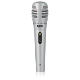 Микрофон BBK CM114,  серебристый [cm114 (s)]