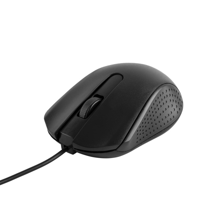 CBR CM 123 Black USB, Мышь офисн., оптич., 1000dpi, 3 кн., 1,5 м