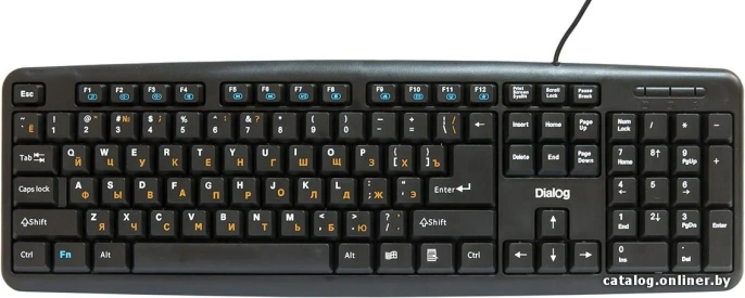 Клавиатура KM-025U Black Dialog Multimedia USB