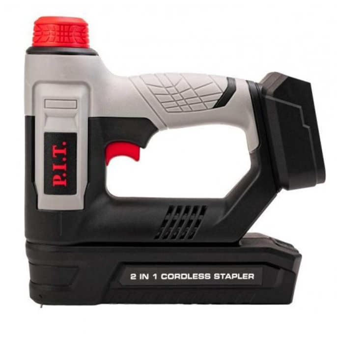 Степлер P.I.T. PST20H-15/1013A аккумуляторный, 20В, скобы/гвозди, скорость 20шт/мин, магазин 100 шт