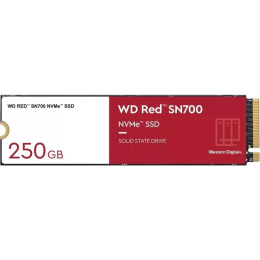 SSD накопитель WD Red SN700 WDS250G1R0C 250ГБ, M.2 2280, PCIe 3.0 x4, NVMe, M.2