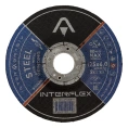 Обдирочный круг AO24NBF 125x6x22 мм, Т27, металл Interflex 4178126070