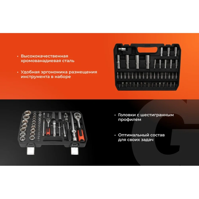 Набор инструментов Gigant DIY 94 предмета GDAS-94