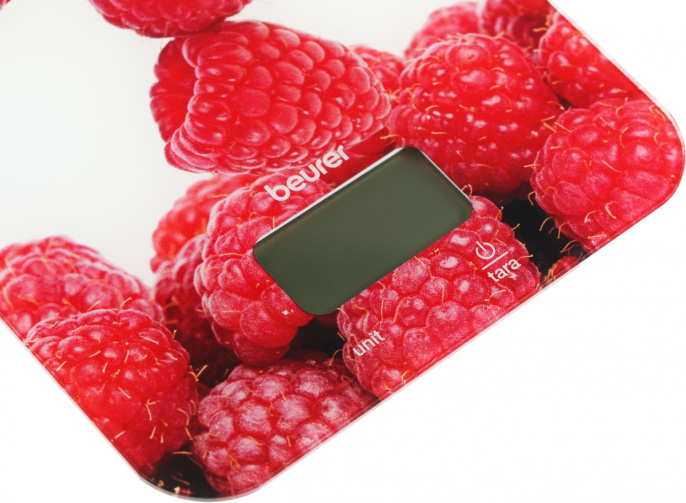 Весы кухонные BEURER KS19 berry, рисунок