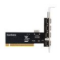 Контроллер ExeGate EXE-352 PCI v2.2, 4*USB2.0 ext. + 1*USB2.0 int., VIA Labs Chipset VT6212L EX281227RUS
