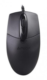Мышь проводная A4TECH OP-720, оптическая, PS/2,, 1000dpi, черный [op-720 ps2 (black)]