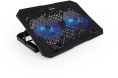 Подставка для ноутбука Buro BU-LCP150-B213, 15", 335х265х22 мм, 1хUSB, вентиляторы 2 х 140 мм, 480г, черный