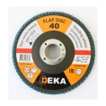 Круг лепестковый шлифовальный Inox 125 мм, P=40 EKA 51 464 40