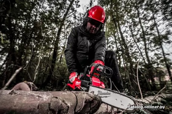 Цепная пила Milwaukee M18 FCHSC-0 FUEL (4933471441) (аккумуляторная, 18 В, бесщеточный двигатель, длина шины: 30 см, скорость цепи: 12.4 м/с, шаг цепи: 3/8")