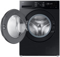 Стиральная машина Samsung WW90DG5U34ABLP, с фронтальной загрузкой, 9кг, 1400об/мин, с паром, инверторная