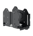 Крепление универсальное для mini PC ONKRON/ макс нагрузка 5кг, крепления на VESA: 75x75, 100x100, высота mini PC: 12~79мм, ширина и длина mini PC: без ограничений, возможность установки: на стену, под стол, к VESA креплениям монитора, между монитором и к
