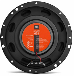 Колонки автомобильные JBL Stage2 634 250Вт 91дБ 4Ом 16см 6.5дюйм ком.:2кол. коаксиальные трехполосные